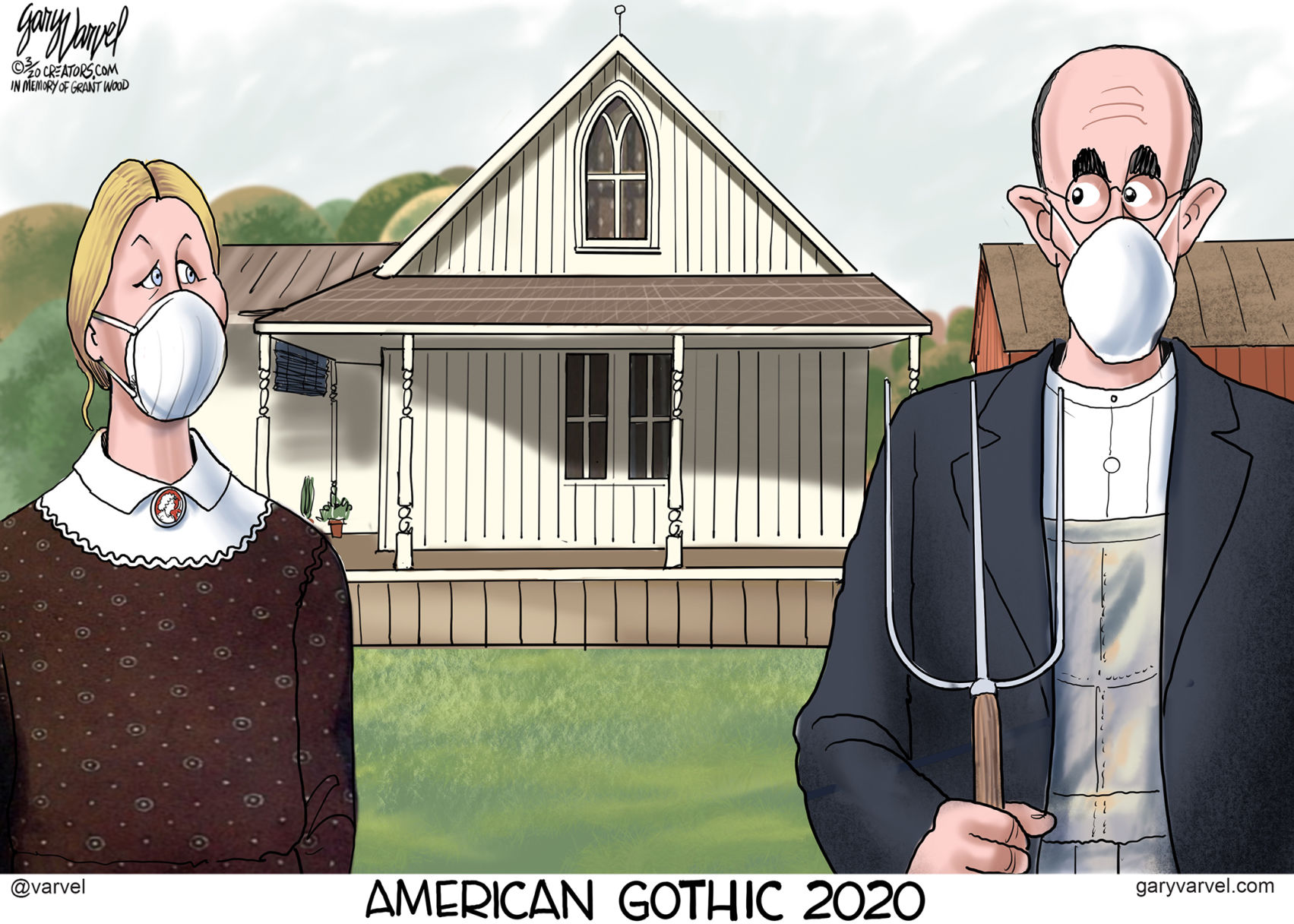 The latest editorial cartoon